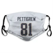 Jamal Pettigrew Los Angeles Rams  Face Mask - White