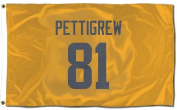 Jamal Pettigrew Los Angeles Rams  Flag (3 X 5) - Gold