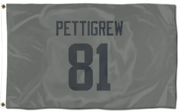 Jamal Pettigrew Los Angeles Rams  Flag (3 X 5) - Gray