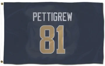 Jamal Pettigrew Los Angeles Rams  Flag (3 X 5) - Navy