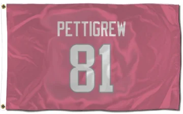 Jamal Pettigrew Los Angeles Rams  Flag (3 X 5) - Pink