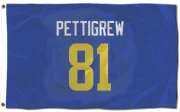 Jamal Pettigrew Los Angeles Rams  Flag (3 X 5) - Royal