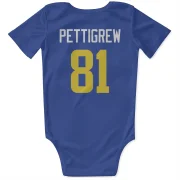 Jamal Pettigrew Los Angeles Rams  Infant & Newborn Bodysuit - Royal