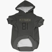 Jamal Pettigrew Los Angeles Rams  Service Dog & Cat Pet Hoodie - Black