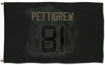 Jamal Pettigrew Los Angeles Rams  Service Flag (3 X 5) - Black