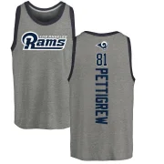 Jamal Pettigrew Men's Los Angeles Rams Backer Tank Top - Ash