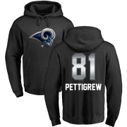 Jamal Pettigrew Youth Los Angeles Rams Midnight Mascot Pullover Hoodie Black