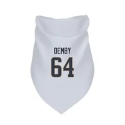 Jamil Demby Los Angeles Rams  Dog & Cat Pet Bandana - White