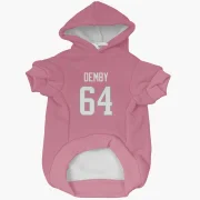 Jamil Demby Los Angeles Rams  Dog & Cat Pet Hoodie - Pink