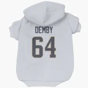 Jamil Demby Los Angeles Rams  Dog & Cat Pet Hoodie - White