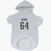 Jamil Demby Los Angeles Rams  Dog & Cat Pet Hoodie - White