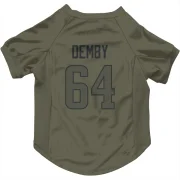 Jamil Demby Los Angeles Rams  Dog & Cat Pet Jersey - Olive