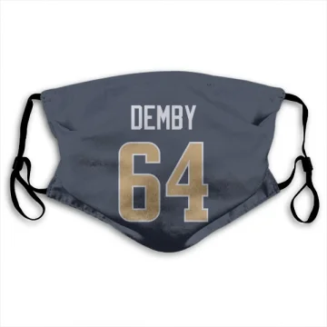 Jamil Demby Los Angeles Rams  Face Mask - Navy