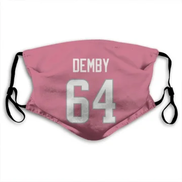 Jamil Demby Los Angeles Rams  Face Mask - Pink