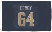 Jamil Demby Los Angeles Rams  Flag (3 X 5) - Navy