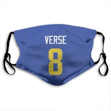 Jared Verse Los Angeles Rams  Face Mask - Royal