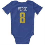 Jared Verse Los Angeles Rams  Infant & Newborn Bodysuit - Royal