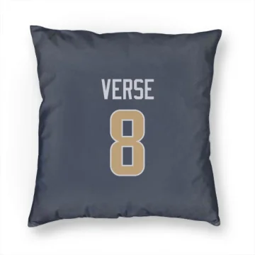 Jared Verse Los Angeles Rams  Pillow Cover (18 X 18) - Navy