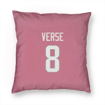 Jared Verse Los Angeles Rams  Pillow Cover (18 X 18) - Pink