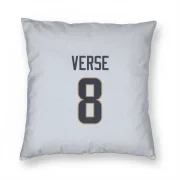 Jared Verse Los Angeles Rams  Pillow Cover (18 X 18) - White