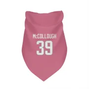 Jaylen McCollough Los Angeles Rams  Dog & Cat Pet Bandana - Pink