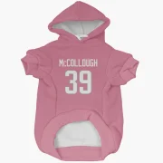 Jaylen McCollough Los Angeles Rams  Dog & Cat Pet Hoodie - Pink