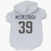 Jaylen McCollough Los Angeles Rams  Dog & Cat Pet Hoodie - White