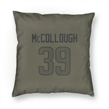 Jaylen McCollough Los Angeles Rams  Pillow Cover (18 X 18) - Olive