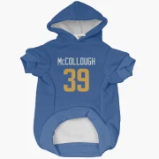 Jaylen McCollough Los Angeles Rams   Royal  Dog & Cat Pet Hoodie - Gold