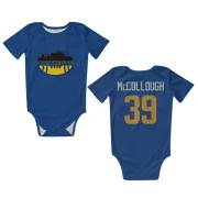 Jaylen McCollough Los Angeles Rams   Royal  Infant & Newborn Bodysuit - Gold