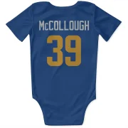 Jaylen McCollough Los Angeles Rams   Royal  Infant & Newborn Bodysuit - Gold