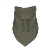 Jerome Bettis Los Angeles Rams  Dog & Cat Pet Bandana - Olive