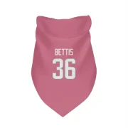 Jerome Bettis Los Angeles Rams  Dog & Cat Pet Bandana - Pink