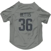 Jerome Bettis Los Angeles Rams  Dog & Cat Pet Jersey - Gray