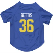 Jerome Bettis Los Angeles Rams  Dog & Cat Pet Jersey - Royal