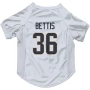 Jerome Bettis Los Angeles Rams  Dog & Cat Pet Jersey - White