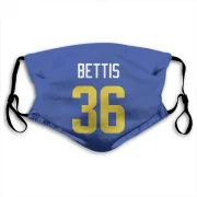 Jerome Bettis Los Angeles Rams  Face Mask - Royal