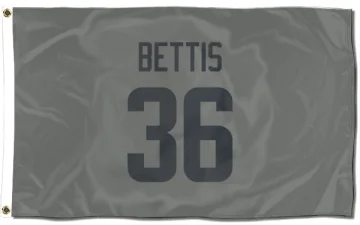 Jerome Bettis Los Angeles Rams  Flag (3 X 5) - Gray