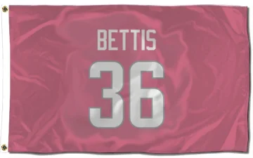 Jerome Bettis Los Angeles Rams  Flag (3 X 5) - Pink