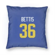 Jerome Bettis Los Angeles Rams  Pillow Cover (18 X 18) - Royal