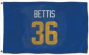 Jerome Bettis Los Angeles Rams Royal  Flag (3 X 5) - Gold