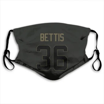 Jerome Bettis Los Angeles Rams  Service Face Mask - Black