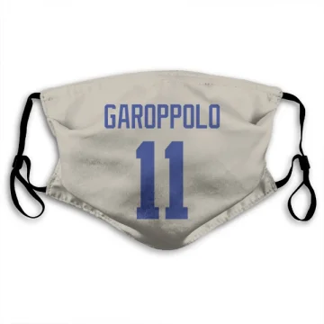 Jimmy Garoppolo Los Angeles Rams   Bone Face Mask