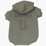 Jimmy Garoppolo Los Angeles Rams  Dog & Cat Pet Hoodie - Olive