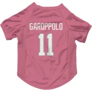 Jimmy Garoppolo Los Angeles Rams  Dog & Cat Pet Jersey - Pink