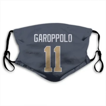 Jimmy Garoppolo Los Angeles Rams  Face Mask - Navy