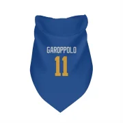 Jimmy Garoppolo Los Angeles Rams   Royal  Dog & Cat Pet Bandana - Gold