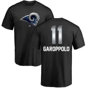 Jimmy Garoppolo Youth Los Angeles Rams Midnight Mascot T-Shirt - Black