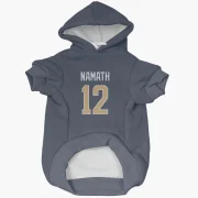 Joe Namath Los Angeles Rams  Dog & Cat Pet Hoodie - Navy