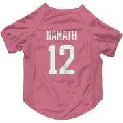 Joe Namath Los Angeles Rams  Dog & Cat Pet Jersey - Pink